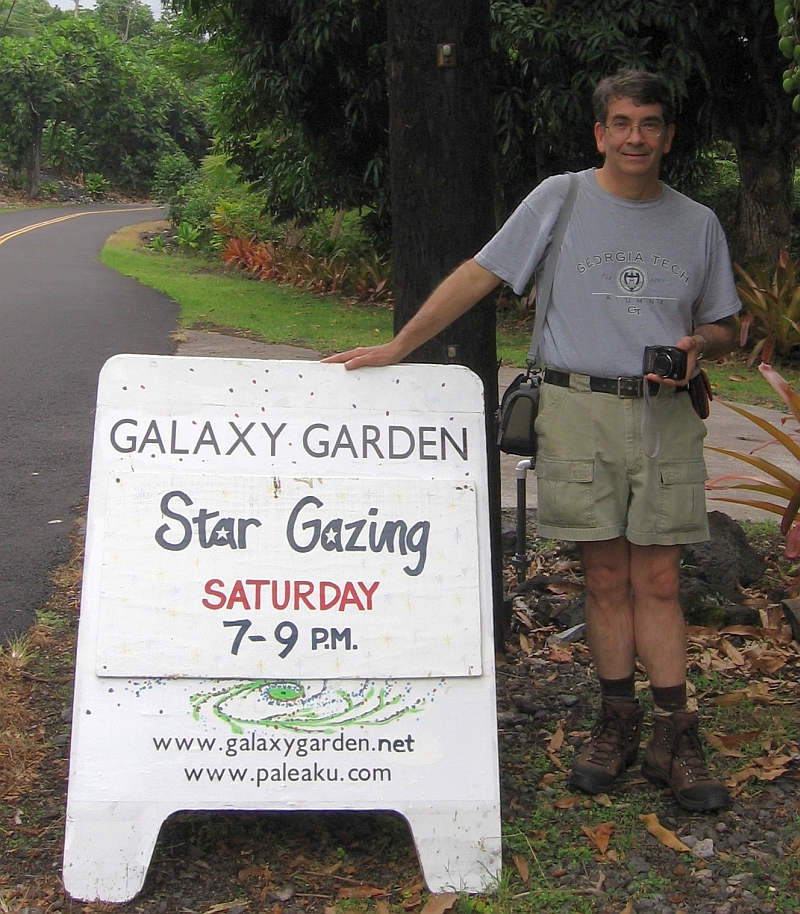 Tom at Galaxy Garden