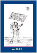 Holding the colors aloft