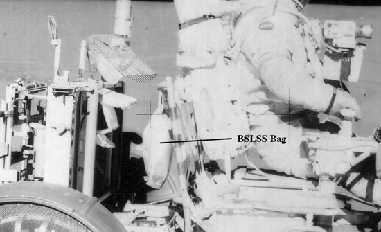 BSLSS Bag
Hanging from LMP's seat