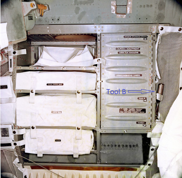 Tool B
prior to Altitude Chamber run 18 March 1969