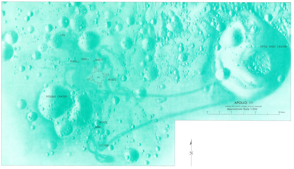 1978 USGS Map of Tranquiity Base