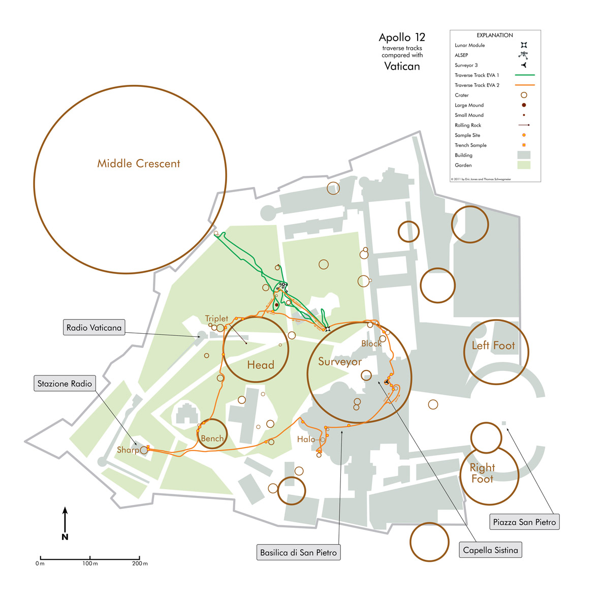 A12 traverses at
the vatican
