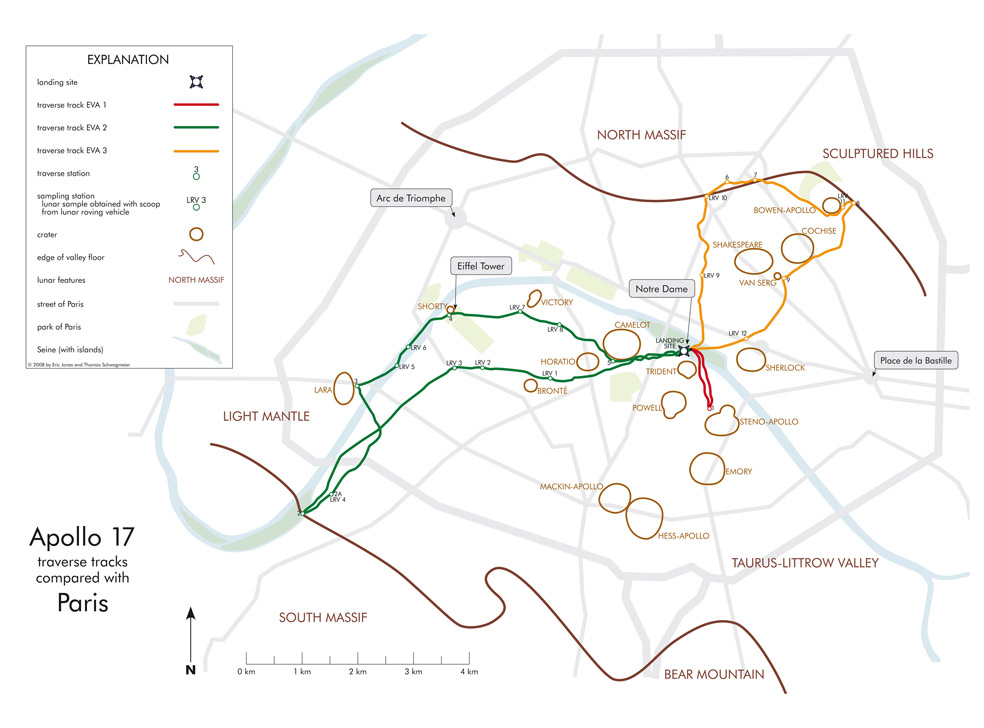 Apollo 17 Paris
Traverse