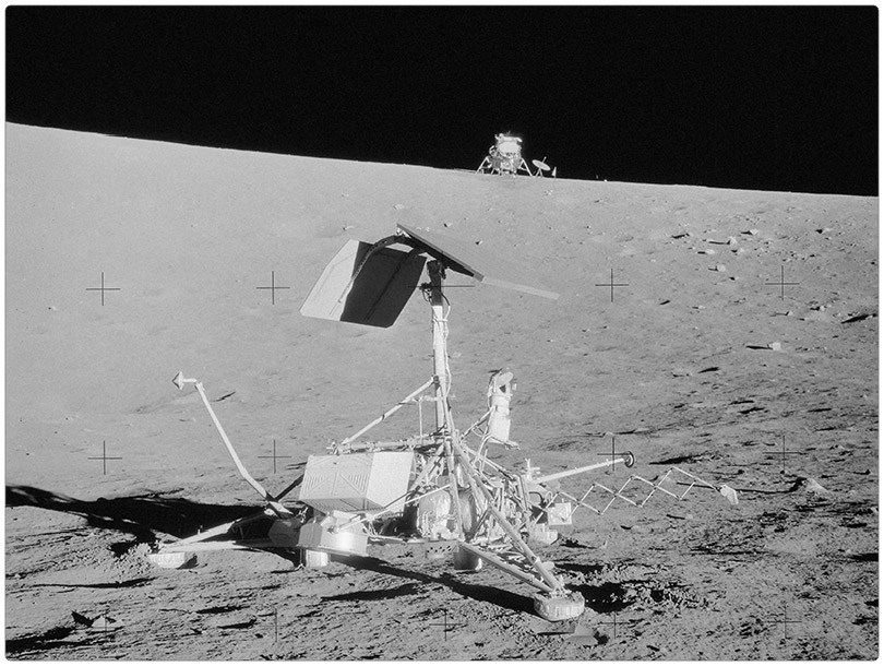 Surveyor 3 und Intrepid